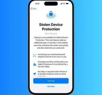 邵原镇苹果授权维修店分享被盗设备保护功能开启方法 