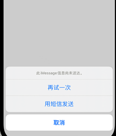 邵原镇apple维修iPhone上无法正常发送iMessage信息