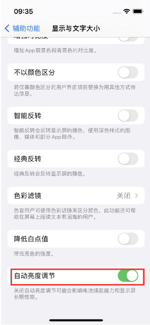 邵原镇苹果15维修店分享iPhone 15 Pro系列屏幕亮度 