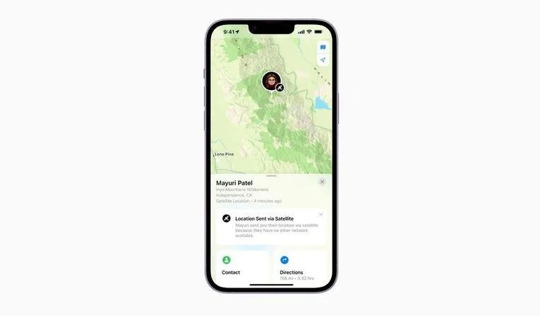 邵原镇苹果14维修分享iPhone14系列中 FindMy功能通过卫星分享位置方法教程 