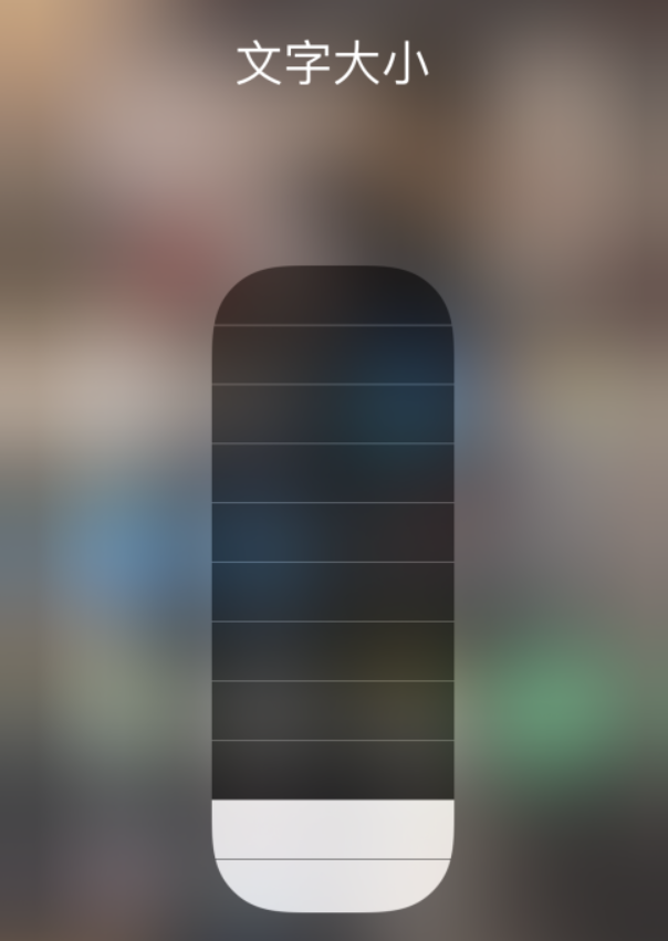 邵原镇苹果手机维修分享小技巧：在 iPhone 控制中心快速调节字体大小 
