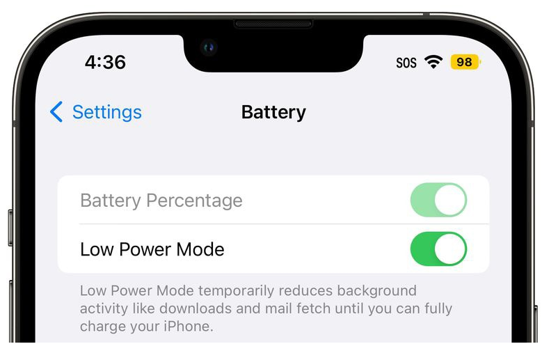 邵原镇苹果手机维修分享iOS 16 Beta 6电池百分比显示和Beta 5有什么不同 