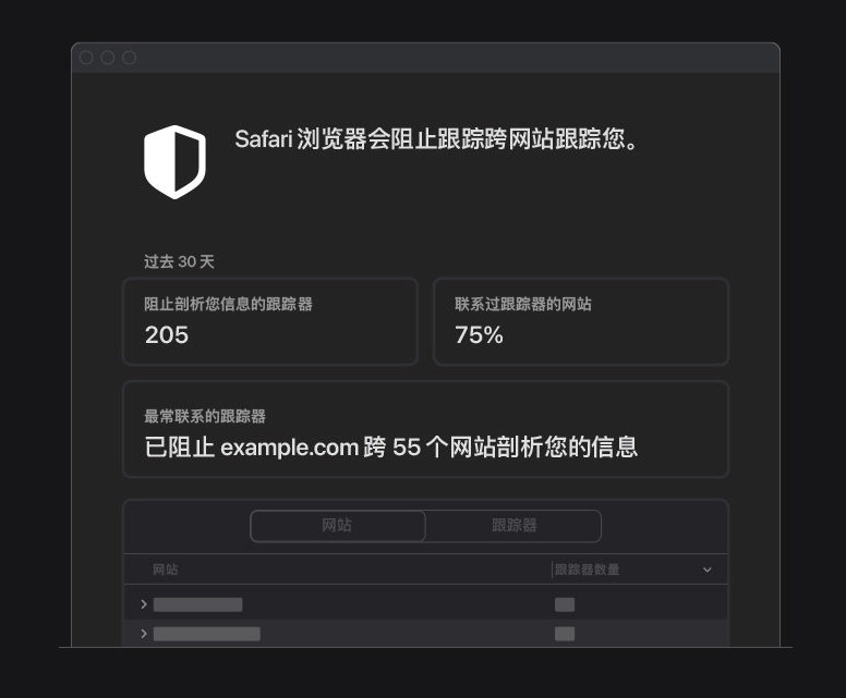 邵原镇苹果手机维修分享如何在 Safari 浏览器中查看和打开隐私报告 