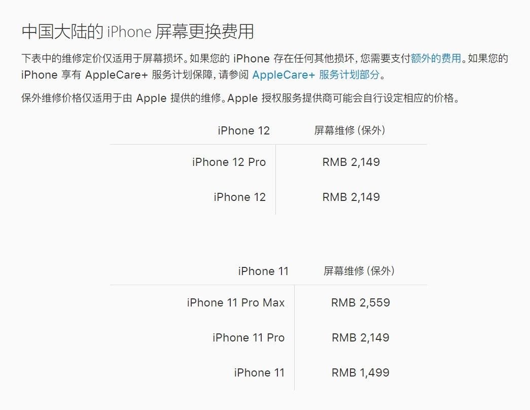 邵原镇苹果手机维修分享iPhone 12/12 Pro 更换屏幕多少钱 